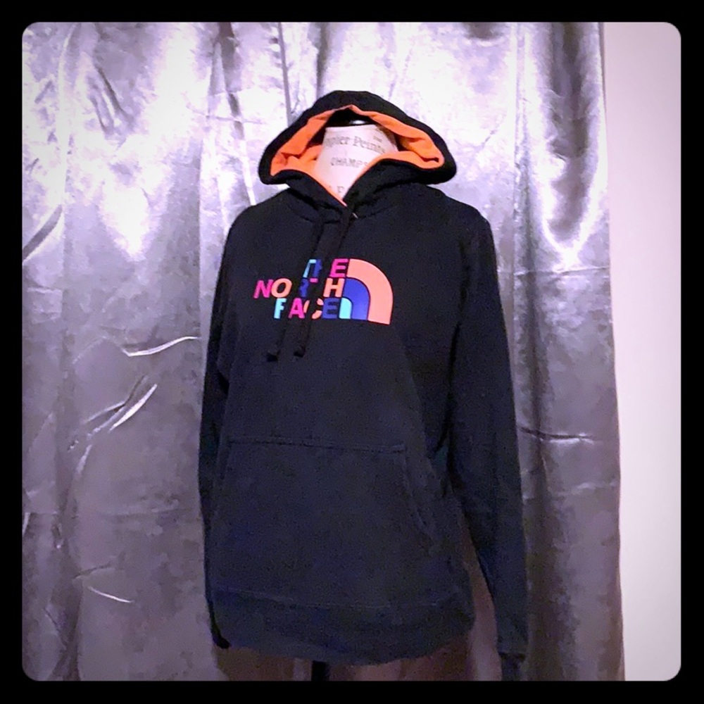 North face black hoodie